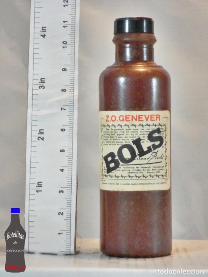 Coleccionismo de vinos y licores: BOTELLITA BOTELLIN Z.O. GENEVER GIN GINEBRA BOLS HOLLAND ESPA&Ntilde;A TARRAGONA