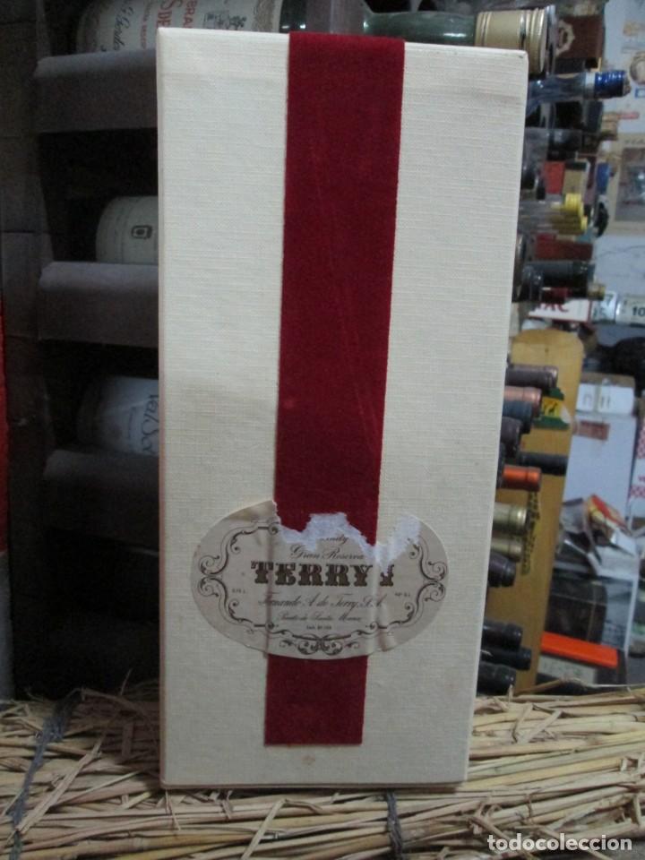 Coleccionismo de vinos y licores: ANTIGUA CAJA VACIA BRANDY CO&Ntilde;AC, TERRY I