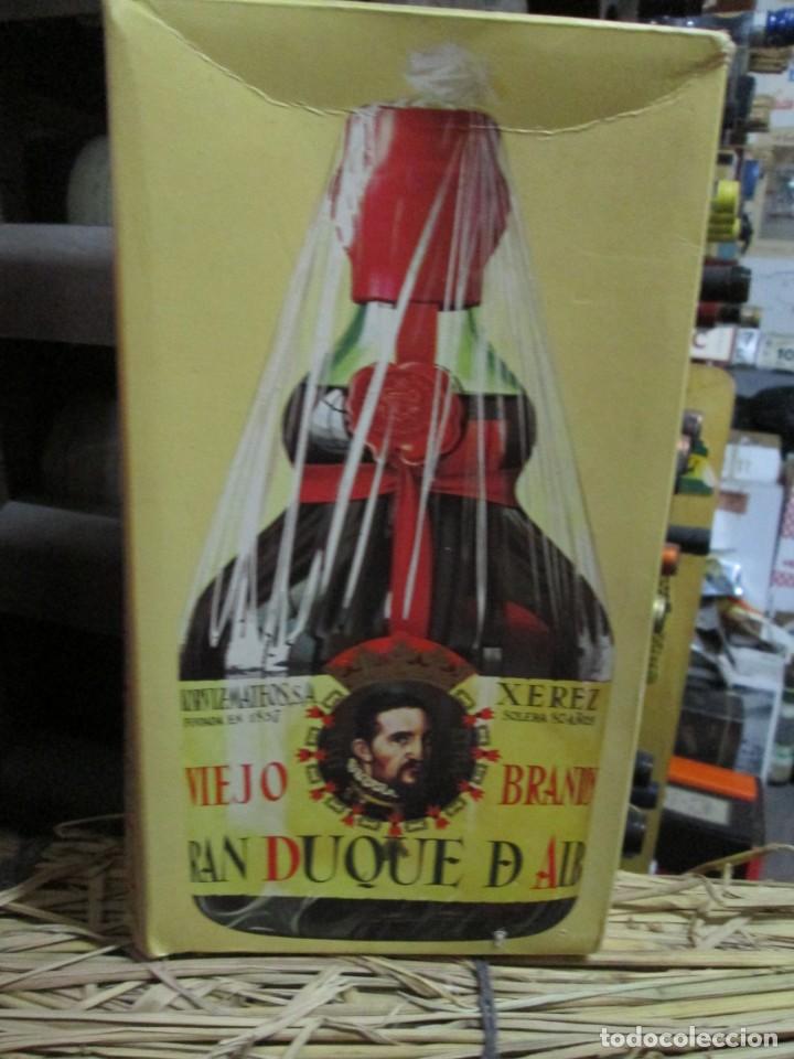 Coleccionismo de vinos y licores: ANTIGUA CAJA VACIA BRANDY CO&Ntilde;AC, GRAN DUQUE DE ALBA VIEJO, DE ZOILO RUIZ MATEOS