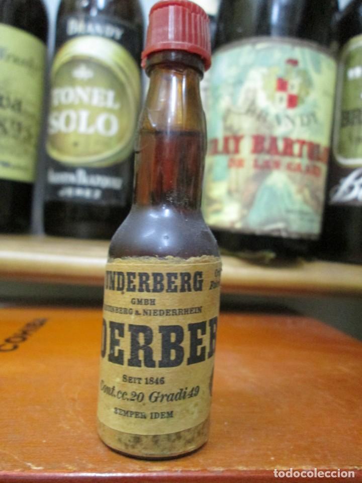 Collectionnisme de vins et liqueurs: ANTIGUO BOTELLIN, UBDENBERG 11 CM ALTURA