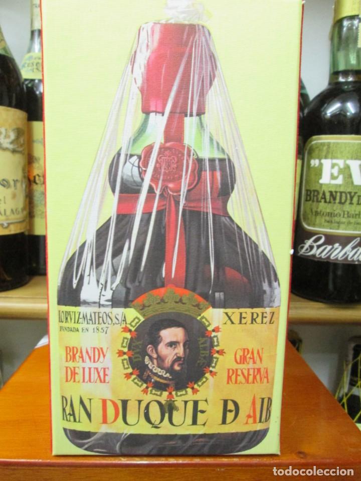 Coleccionismo de vinos y licores: ANTIGUA CAJA VACIA BRANDY CO&Ntilde;AC, GRAN DUQUE DE ALBA, GRAN RESERVA