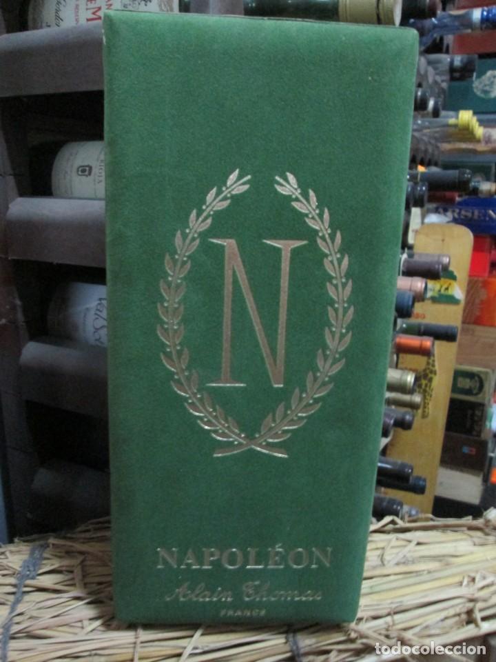 Coleccionismo de vinos y licores: ANTIGUA CAJA VACIA BRANDY CO&Ntilde;AC, NAPOLE&Ograve;N ALAIN THOMAS