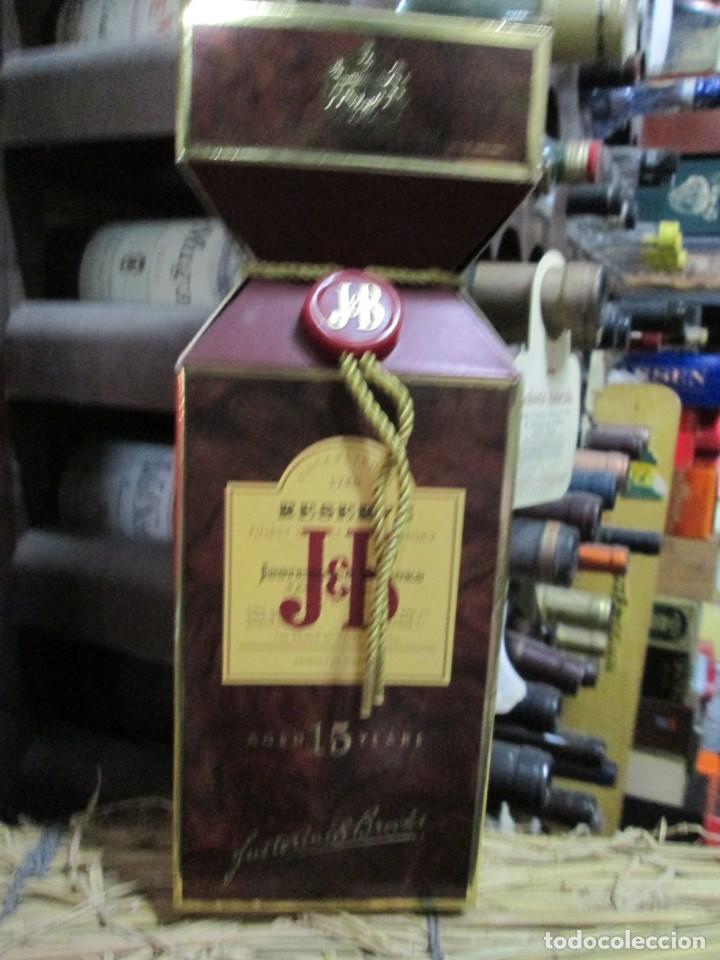 Coleccionismo de vinos y licores: ANTIGUA CAJA VACIA BRANDY CO&Ntilde;AC, J,B, 15 YEARS