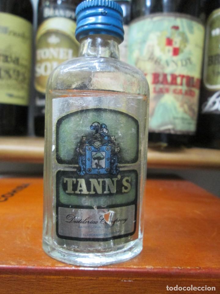 Coleccionismo de vinos y licores: ANTIGUO BOTELLIN BRANDY CO&Ntilde;AC, TANN&acute;S DESTILERIAS CAMPENY10