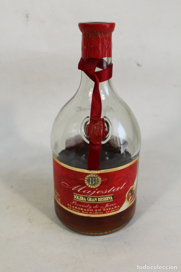 1 x brandy de jerez ? majestat 10 ~ solera gran - Buy Collectible wines,  liqueurs and spirits on todocoleccion