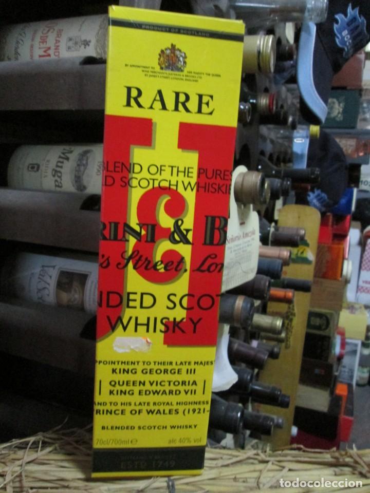 Coleccionismo de vinos y licores: ANTIGUA CAJA VACIA BRANDY CO&Ntilde;AC, J.B. RARE