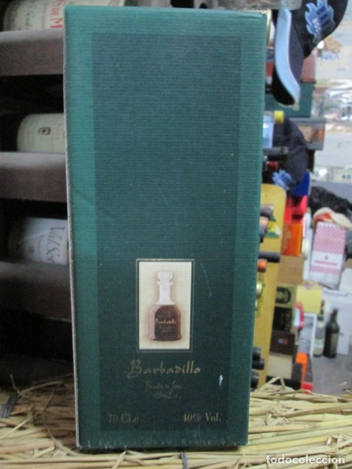 Coleccionismo de vinos y licores: ANTIGUA CAJA VACIA BRANDY CO&Ntilde;AC, BARBADILLO