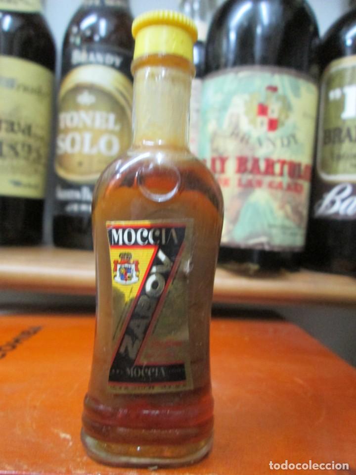 Coleccionismo de vinos y licores: ANTIGUO BOTELLIN BRANDY CO&Ntilde;AC,MOCCIA ZABOU
