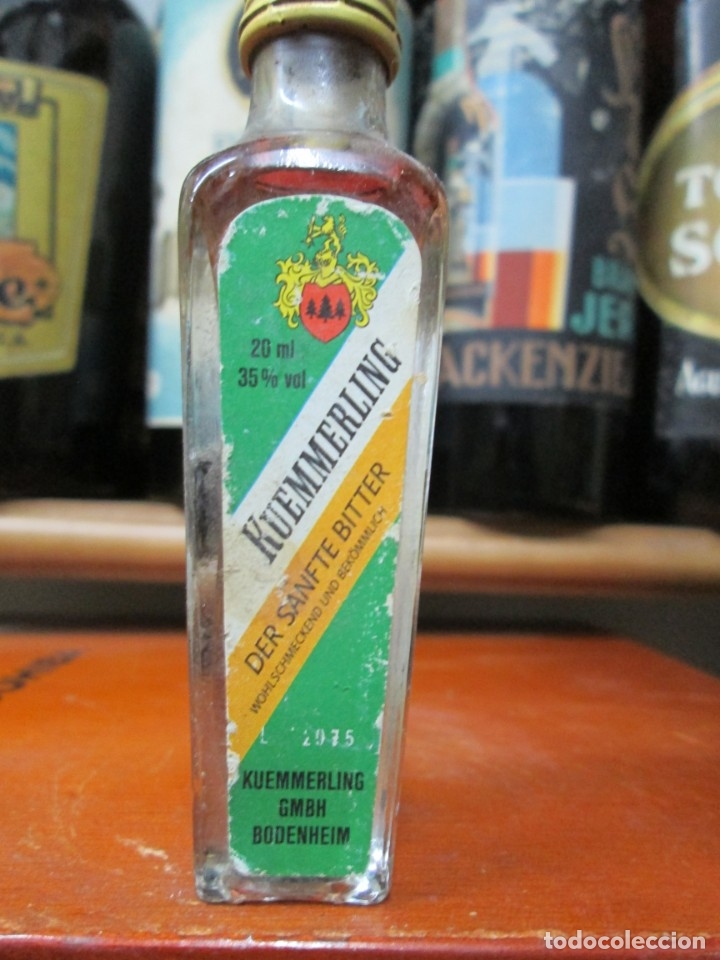 Coleccionismo de vinos y licores: ANTIGUO BOTELLIN BRANDY CO&Ntilde;AC, KUEMMNERLING