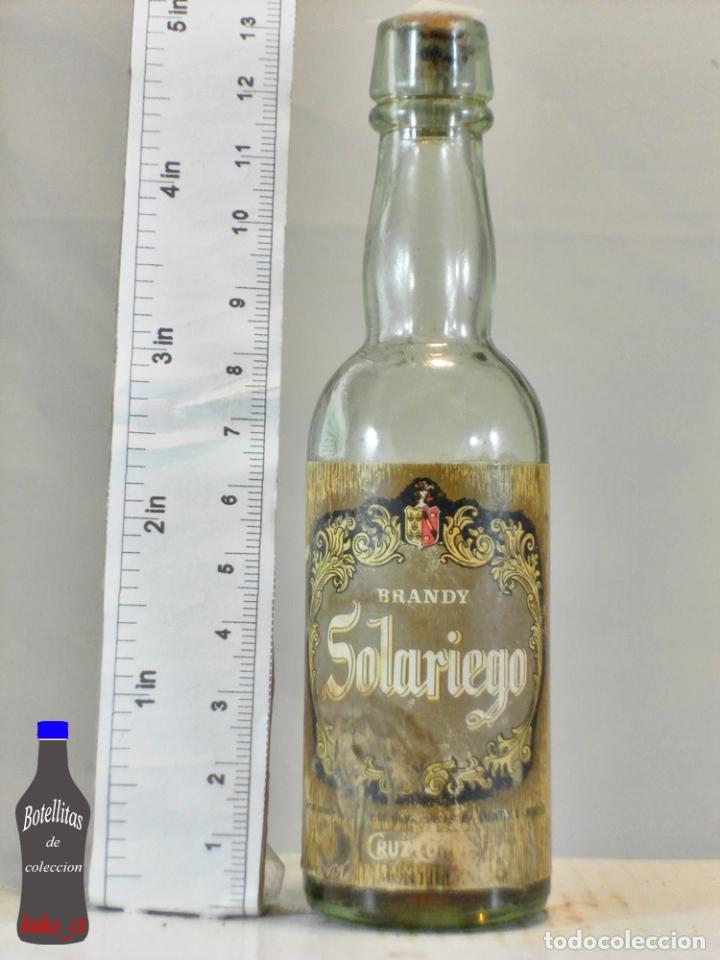 Collezionismo di vini e liquori: BOTELLITA BOTELLIN CRUZ CONDE BRANDY SOLARIEGO MONTILLA