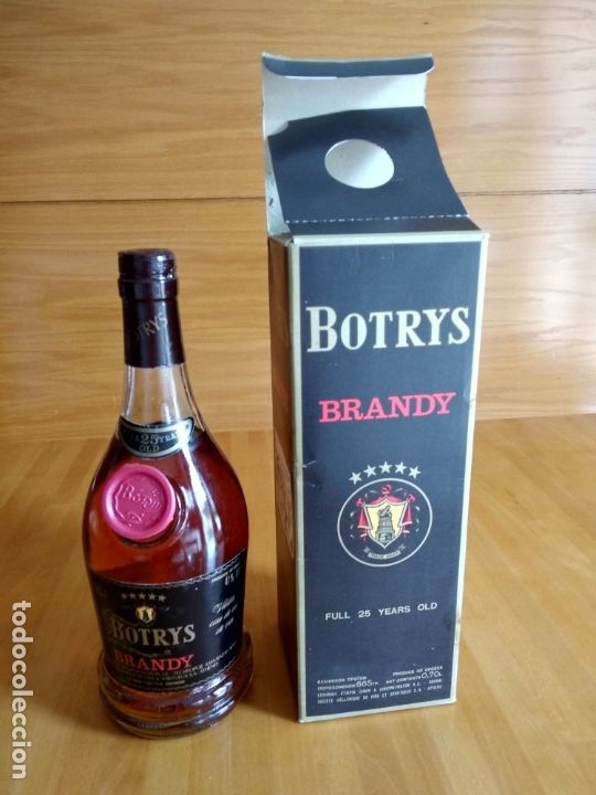Coleccionismo de vinos y licores: Brandy botrys - Foto 2