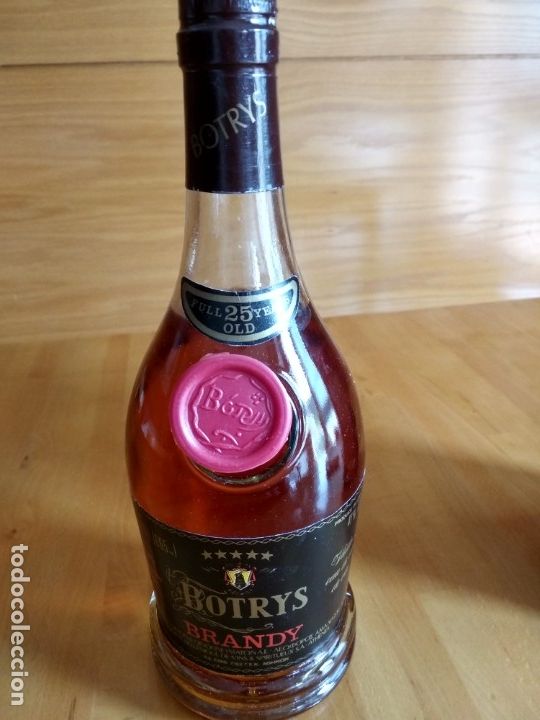 Coleccionismo de vinos y licores: Brandy botrys - Foto 3