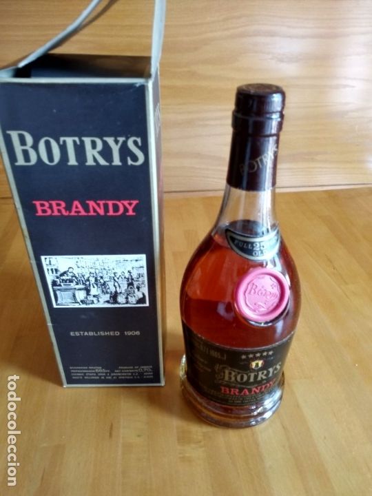 Coleccionismo de vinos y licores: Brandy botrys - Foto 8