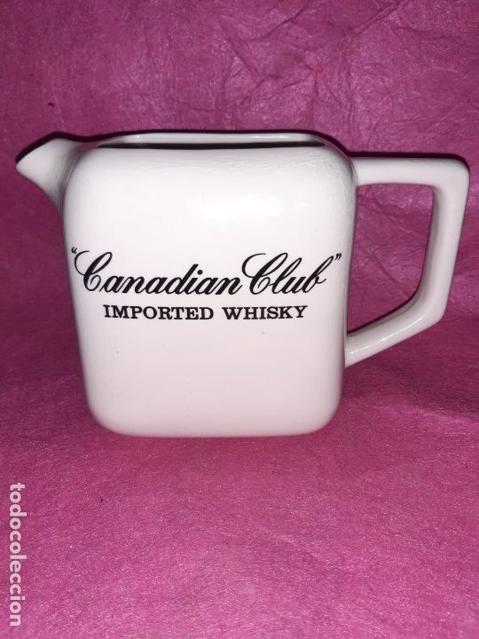Coleccionismo de vinos y licores: JARRA CERAMICA WHISKY CANADIAN CLUB