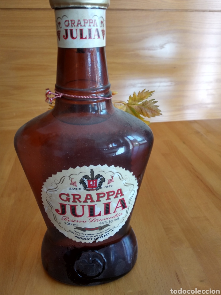 Coleccionismo de vinos y licores: Grappa Julia. Precintada - Foto 1