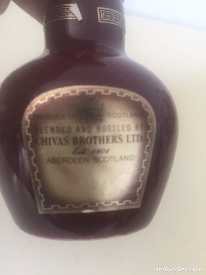Coleccionismo de vinos y licores: Mini botella (vac&iacute;a) - Foto 2