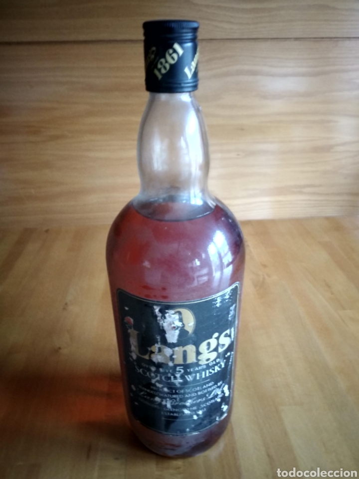 Coleccionismo de vinos y licores: Whisky langs, de la d&eacute;cada de los 60 - Foto 1