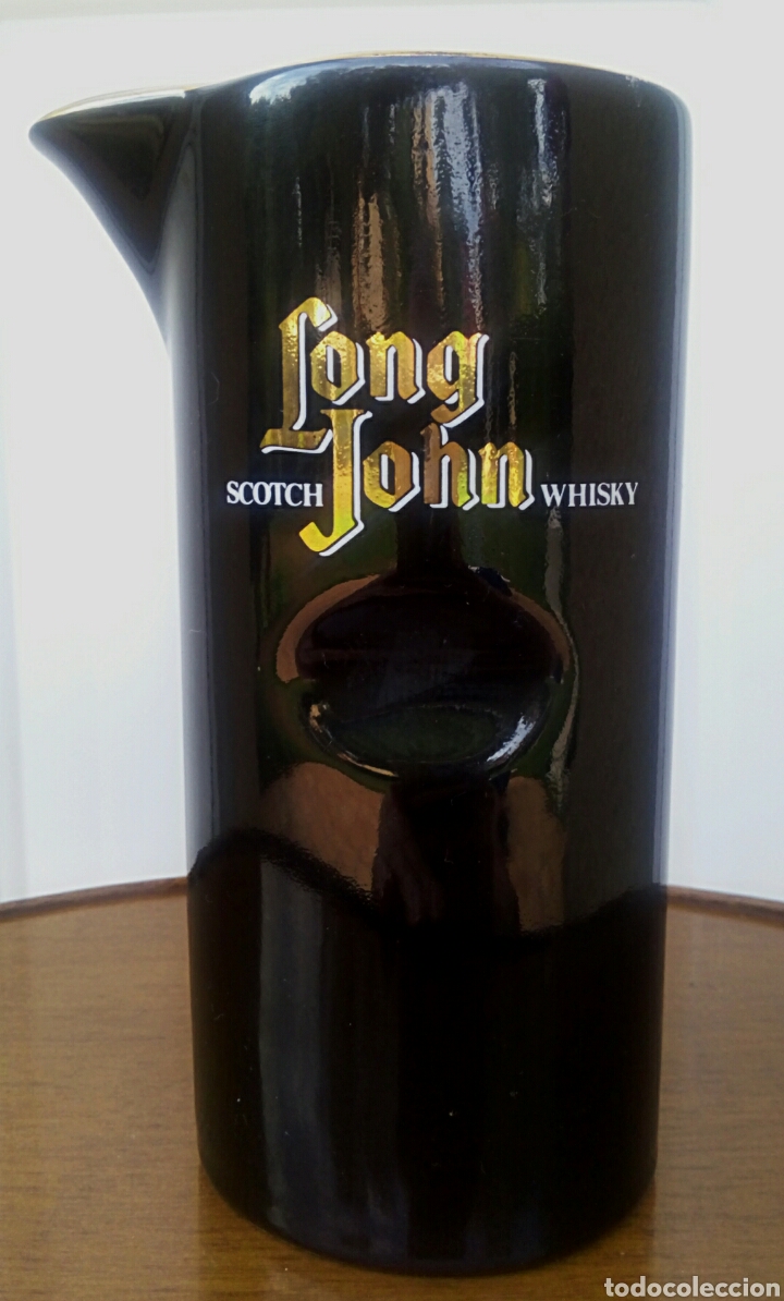 Coleccionismo de vinos y licores: Jarra Long John Whisky. Porcelana. Vintage. - Foto 4 - 177487695