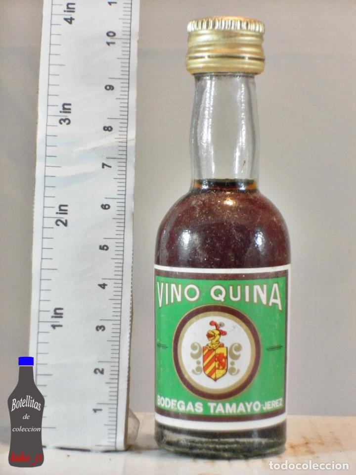 Coleccionismo de vinos y licores: BOTELLITA BOTELLIN VINO QUINA BODEGAS TAMAYO JEREZ