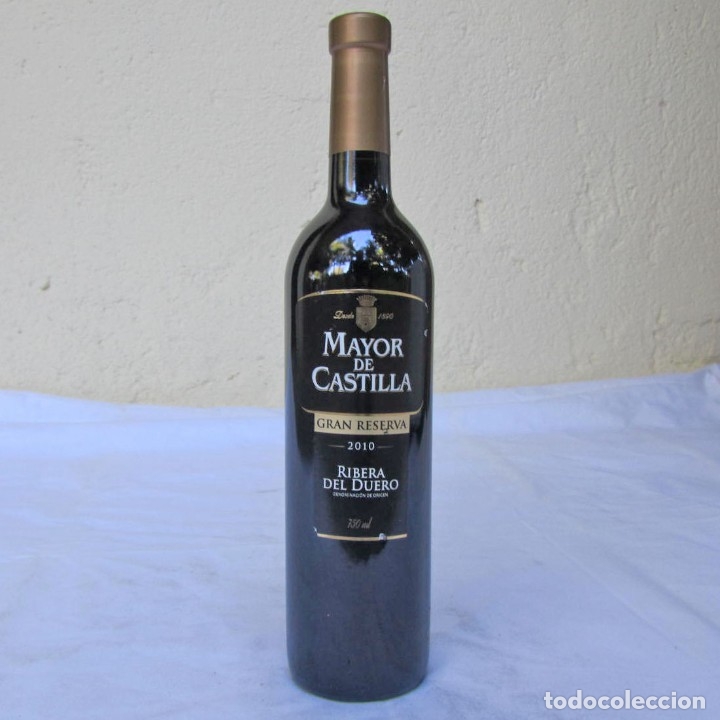 Collezionismo di vini e liquori: Botella de vino Gran reserva  2010 Mayor de Castilla Ribera del Duero
