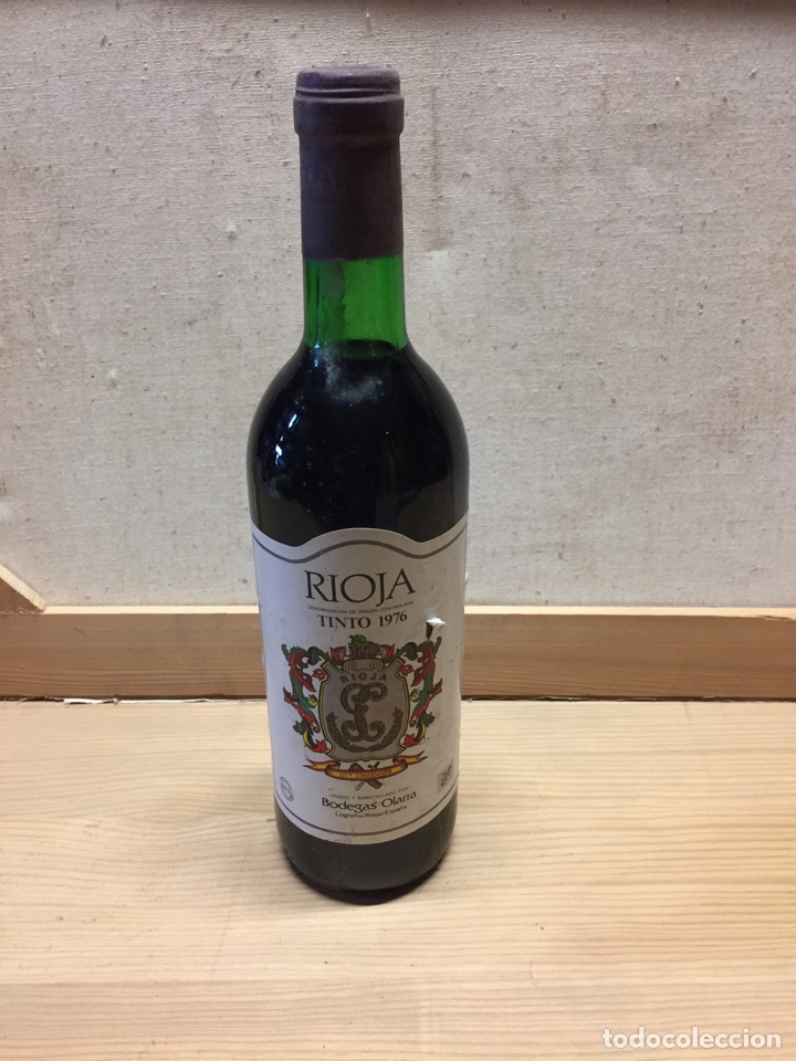 Coleccionismo de vinos y licores: Bodegas Olarra 1976 - Foto 4