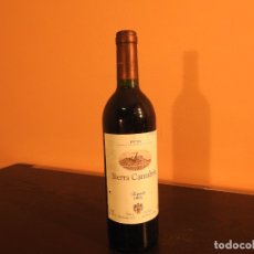 Coleccionismo de vinos y licores: BOTELLA DE VINO SIERRA CANTABRIA 1998. Lote 181793768