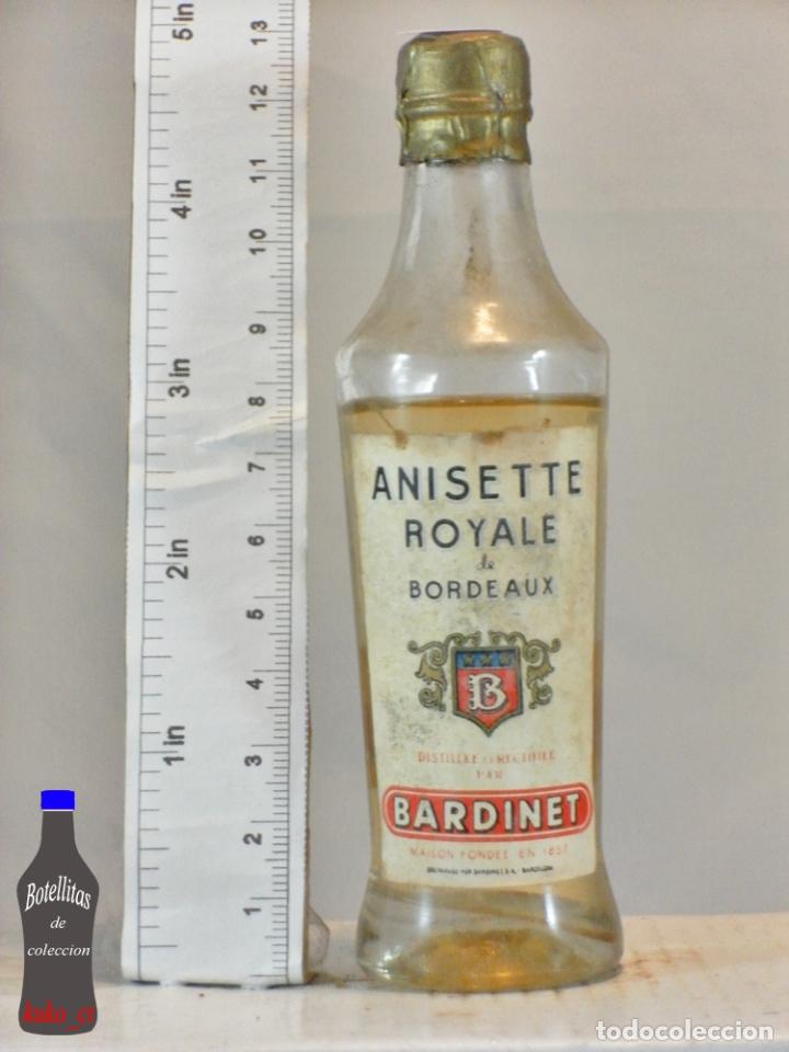 Sammlung von Weinen und Lik&ouml;ren: BOTELLITA BOTELLIN ANIS ANISETTE ROYALE DE BORDEAUX BARDINET BARCELONA