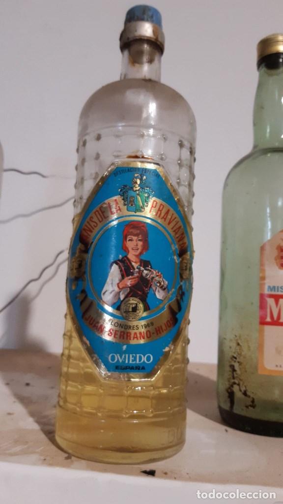 Coleccionismo de vinos y licores: BOTELLA ANIS DE LA PRAVIANA JUAN SERRANO E HIJOS 1969 OVIEDO