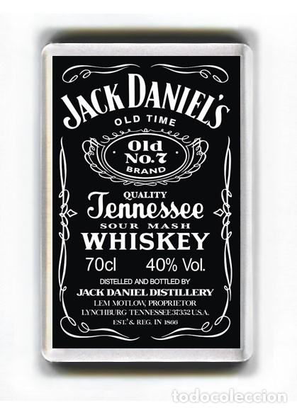 Coleccionismo de vinos y licores: IMAN ACRILICO NEVERA - JACK DANIEL&acute;S WHISKEY