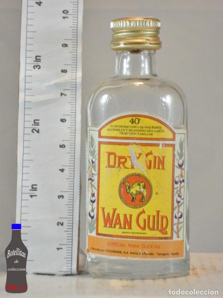 Sammlung von Weinen und Lik&ouml;ren: BOTELLITA BOTELLIN DRY GIN WAN GULD TEICHENNE S.A. ARBOS PENEDES TARRAGONA