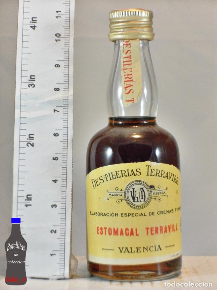 Sammlung von Weinen und Lik&ouml;ren: BOTELLITA BOTELLIN ESTOMACAL TERRAVILL DESTILERIAS TERRAVILL VALENCIA