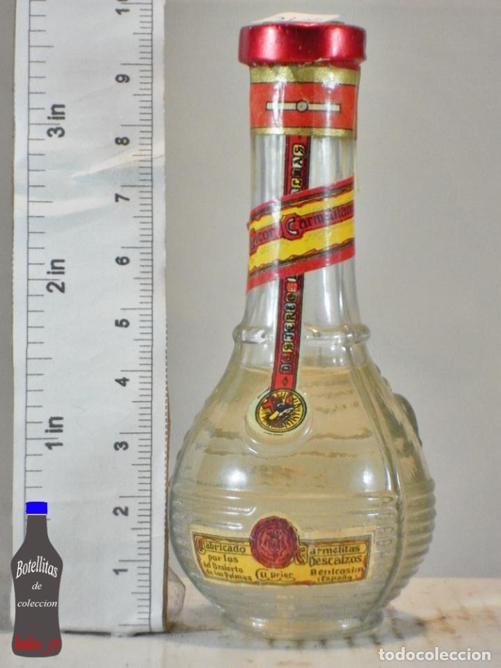 Coleccionismo de vinos y licores: BOTELLITA BOTELLIN LICOR CARMELITANO CARMELITAS DESIERTO DE LAS PALMAS BENICASIM