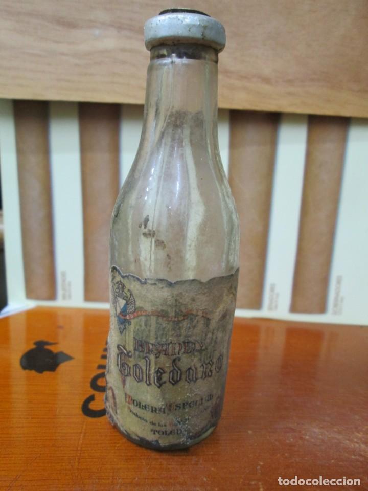 Coleccionismo de vinos y licores: ANTIGUO BOTELLIN, BRANDY TOLEDANO