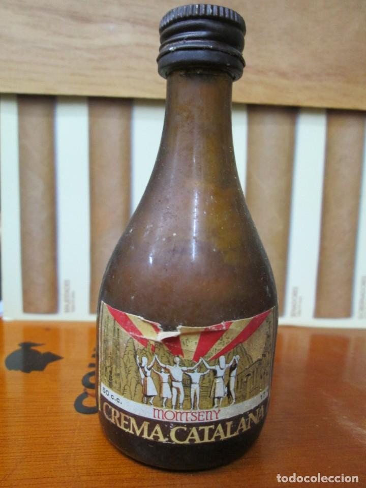 Collection of wines and liquors: ANTIGUO BOTELLIN,CREMA CATALANA MONTSENY