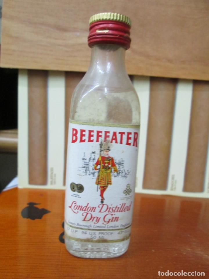 Collection of wines and liquors: ANTIGUO BOTELLIN , BEEFFATER LONDON DRY-GIN