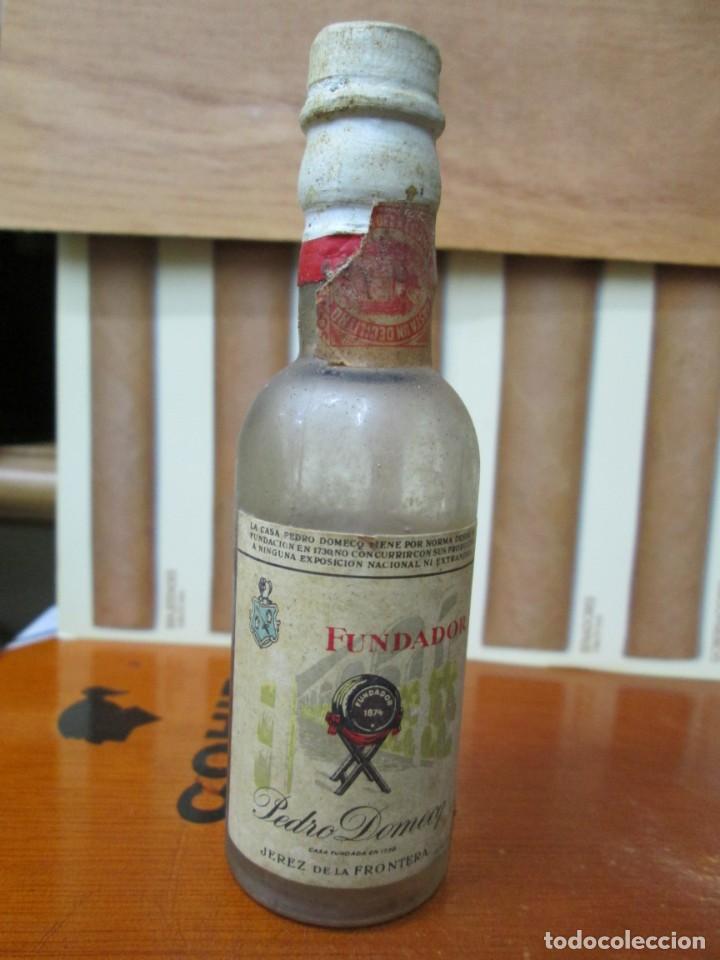 Coleccionismo de vinos y licores: ANTIGUO BOTELLIN, BRANDY FUNDADOR, PEDRO DOMECQ