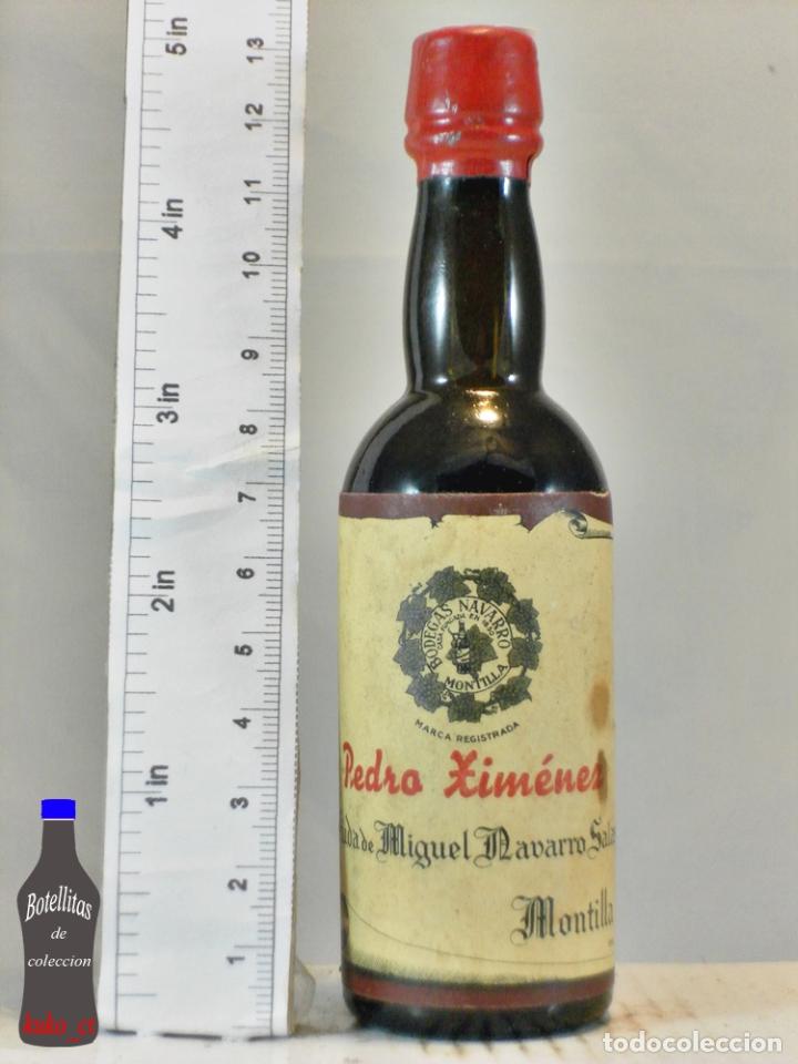 Sammlung von Weinen und Lik&ouml;ren: BOTELLITA BOTELLIN PEDRO XIMENEZ BODEGAS NAVARRO MONTILLA