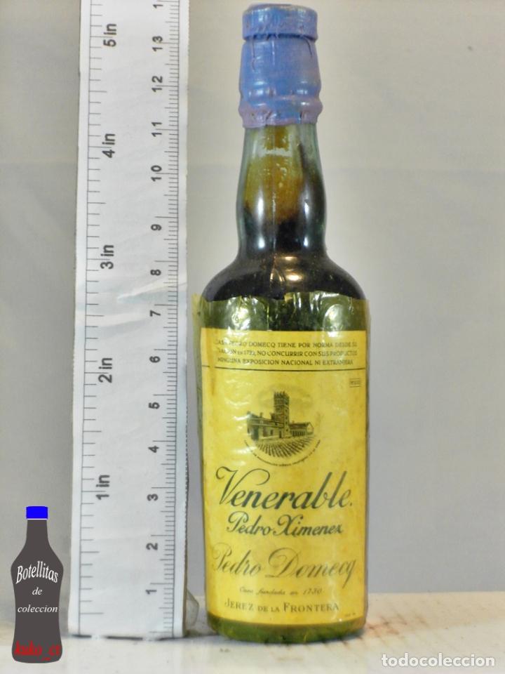 Sammlung von Weinen und Lik&ouml;ren: BOTELLITA BOTELLIN VENERABLE PEDRO XIMENEZ PEDRO DOMECQ JEREZ DE LA FRONTERA
