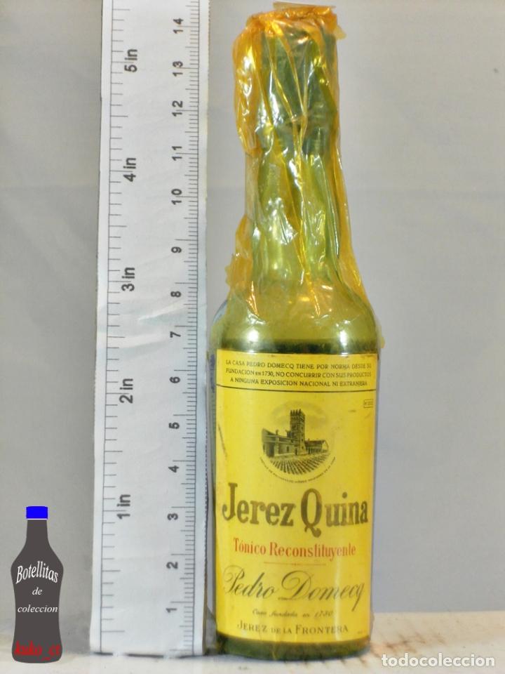 Coleccionismo de vinos y licores: BOTELLITA BOTELLIN JEREZ QUINA TONICO PEDRO DOMECQ JEREZ DE LA FRONTERA