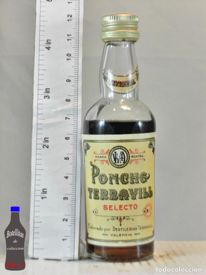 Sammlung von Weinen und Lik&ouml;ren: BOTELLITA BOTELLIN PONCHE SELECTO TERRAVILL DESTILERIAS TERRAVILL VALENCIA