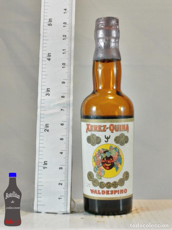 Coleccionismo de vinos y licores: BOTELLITA BOTELLIN XEREZ QUINA  A.R. VALDESPINO JEREZ DE LA FRONTERA