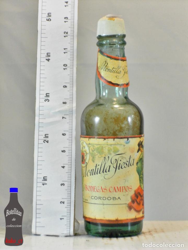 Sammlung von Weinen und Lik&ouml;ren: BOTELLITA BOTELLIN MONTILLA FIESTA BODEGAS CAMPOS CORDOBA