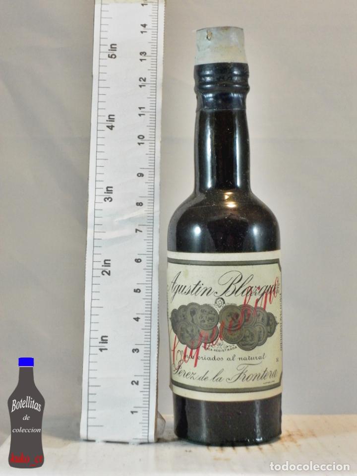 Sammlung von Weinen und Lik&ouml;ren: BOTELLITA BOTELLIN CAPUCHINO PAGO MACHARNUDO AGUSTIN BLAZQUEZ JEREZ DE LA FRONTERA