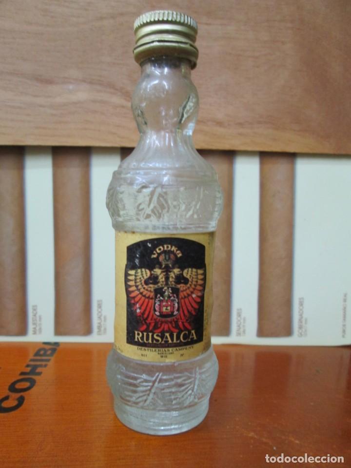 Sammlung von Weinen und Lik&ouml;ren: ANTIGUO BOTELLIN,WODKA RUSLCA DESTILERIAS CAMPENY
