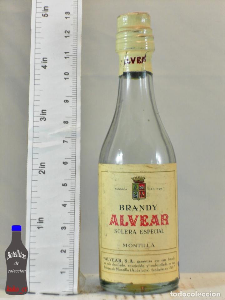 Coleccionismo de vinos y licores: BOTELLITA BOTELLIN BRANDY ALVEAR SOLERA ESPECIAL MONTILLA ESPA&Ntilde;A