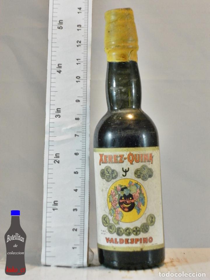 Coleccionismo de vinos y licores: BOTELLITA BOTELLIN JEREZ QUINA VALDESPINO A.R. VALDESPINO JEREZ DE LA FRONTERA