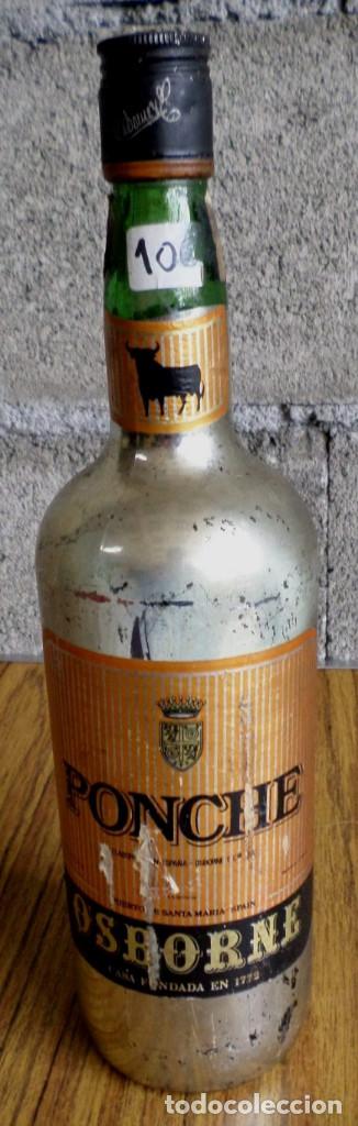 Coleccionismo de vinos y licores: PONCHE OSBORNE 1 L - llena