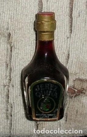Coleccionismo de vinos y licores: BOTELLIN JEREZ QUINA. BODEGAS TAMAYO. JEREZ DE LA FRONTERA   RF-5633