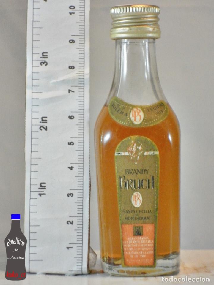 Coleccionismo de vinos y licores: BOTELLITA BOTELLIN BRANDY BRUCH SOLERA 1915 SANTA CECILIA DE MONTSERRAT