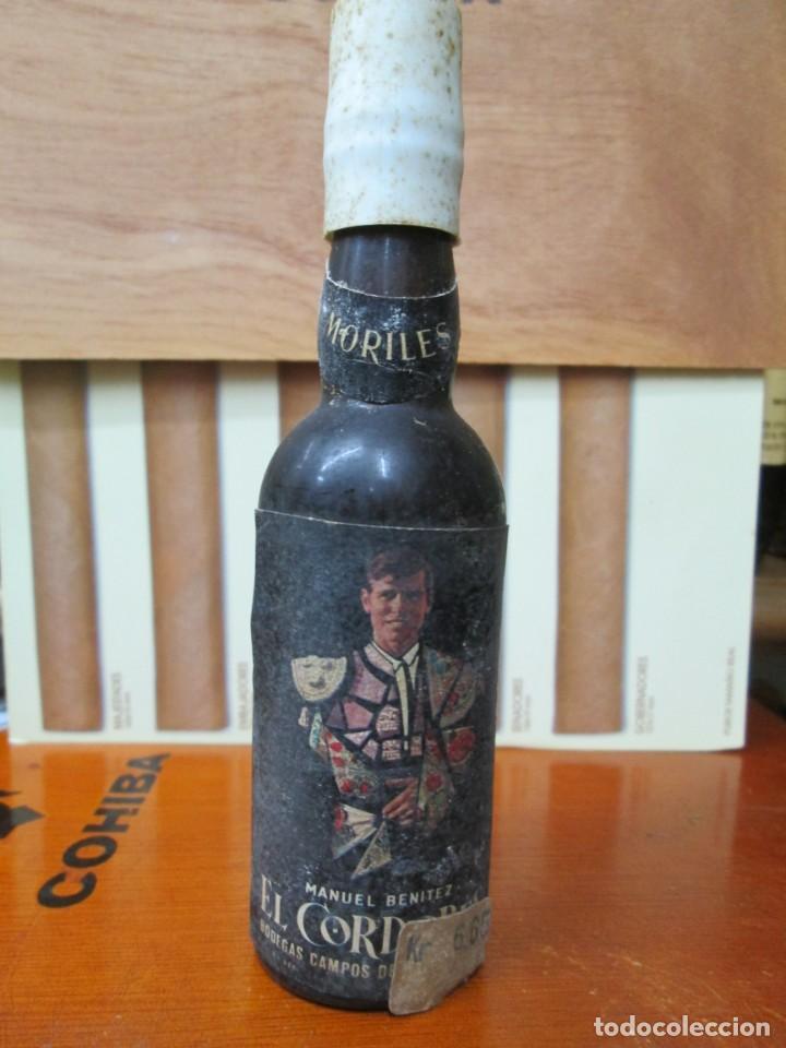 Sammlung von Weinen und Lik&ouml;ren: ANTIGUO BOTELLIN, MORILES MANUEL BENITEZ  EL CORDOBES